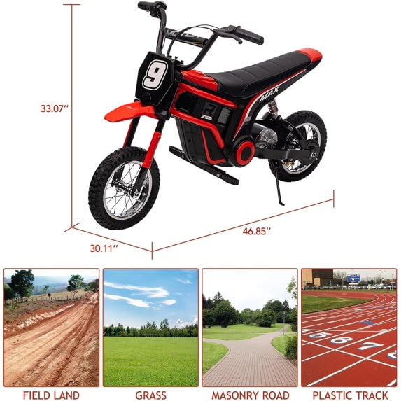 350W 24V Electric Dirt Bike for Kids 8-12 M701204