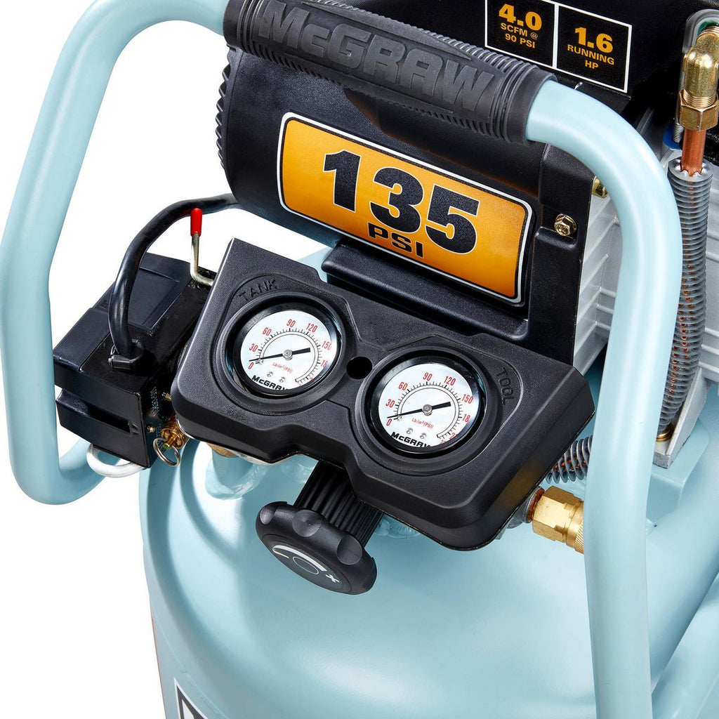 20 Gallon 135 PSI Oil-Lube Vertical Air Compressor O236