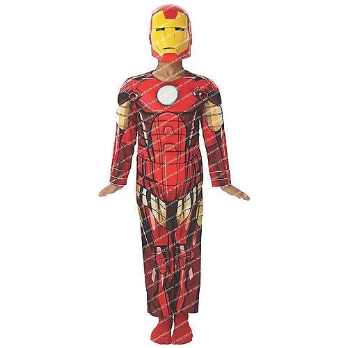 Boy's Muscle Iron Man Halloween Costume T727621