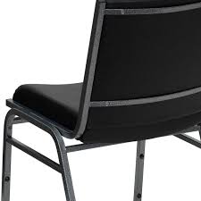 Black Metal Stack Chair E398076
