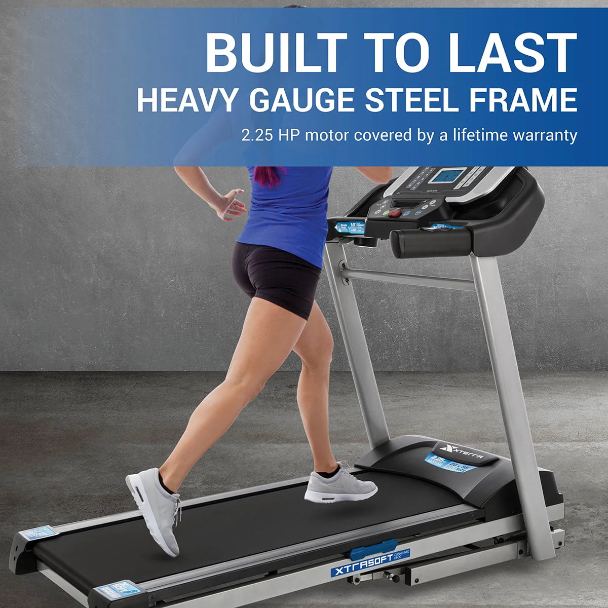 Folding Treadmill with 2.25 HP Motor and 10 Levels Incline H956733