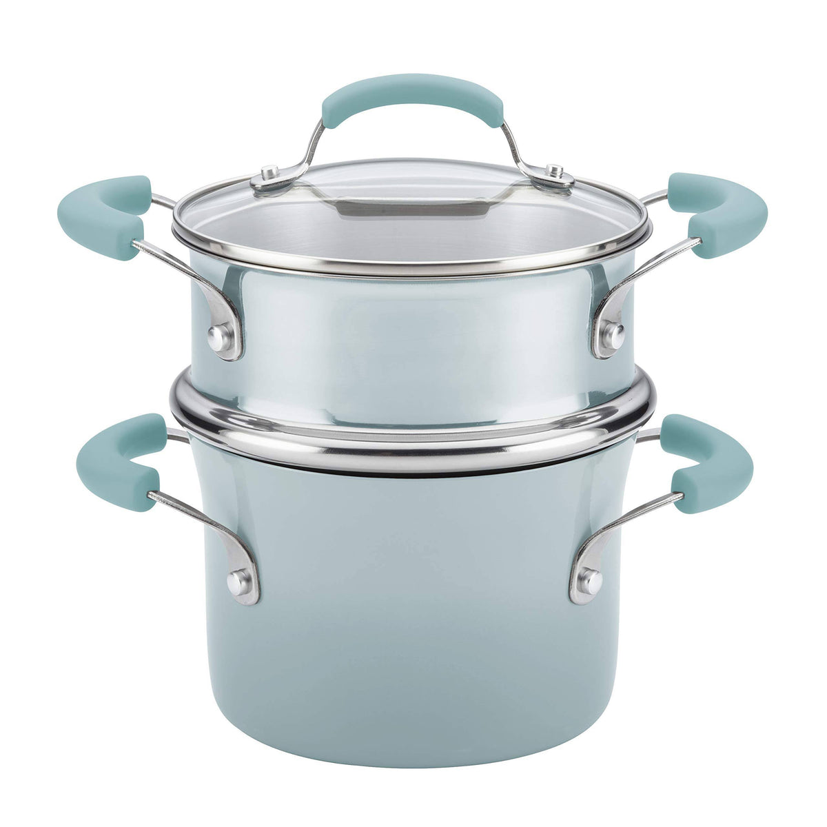 Nonstick 3-Qt. Saucepot and Steamer Set X772