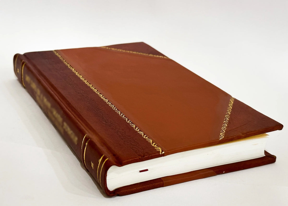 County Council Session Minutes Leather Bound F8573