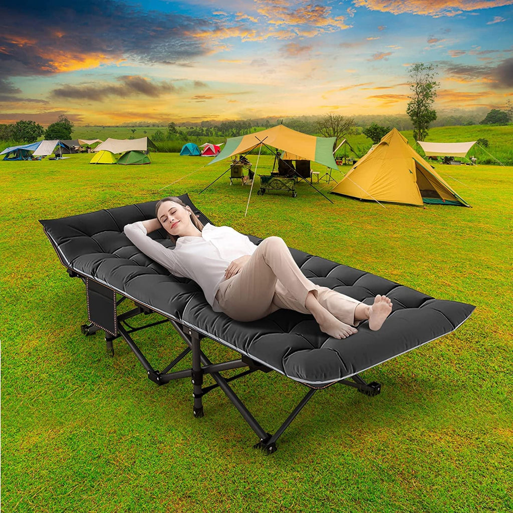 Folding Cot with 3.3 Inch Mattress and Carry Bag G731