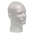 White Foam Mannequin Wig Head Q683