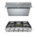 30 Inch Cooktop and 30 Inch 850 CFM Range Hood I2868