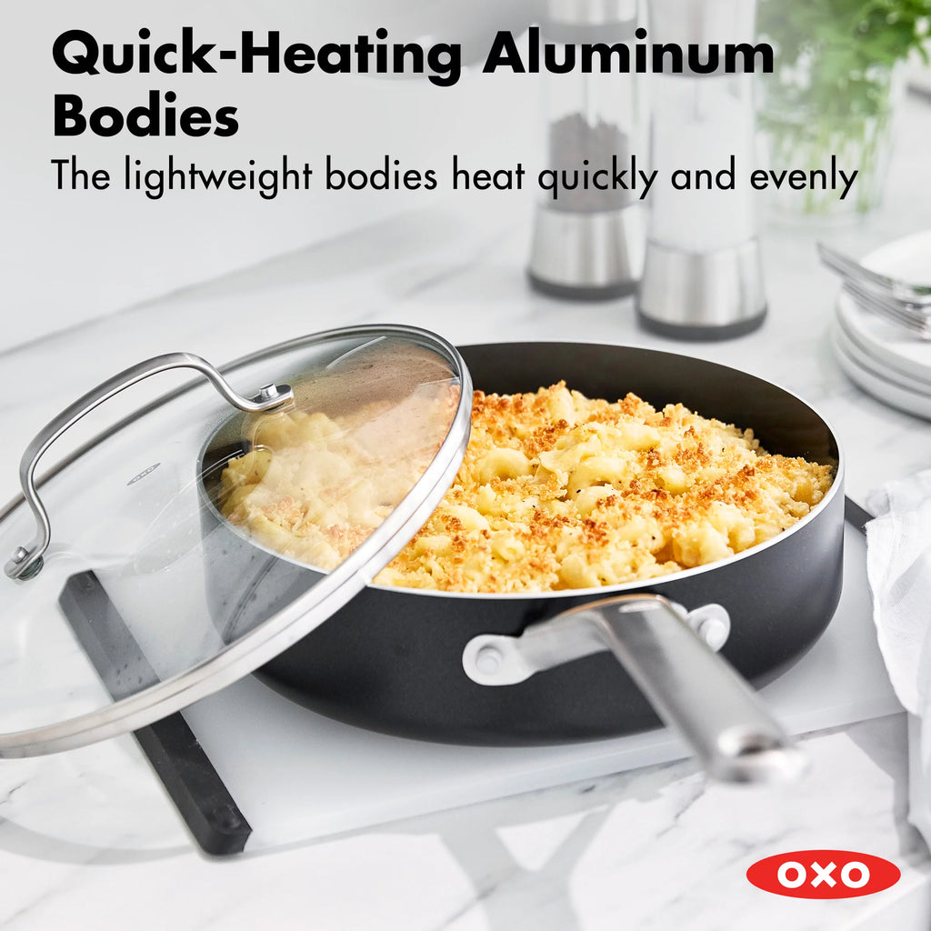 5QT Ceramic Non-Stick Sauté Pan with Lid E330