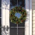 24" Lighted Wreath R6001