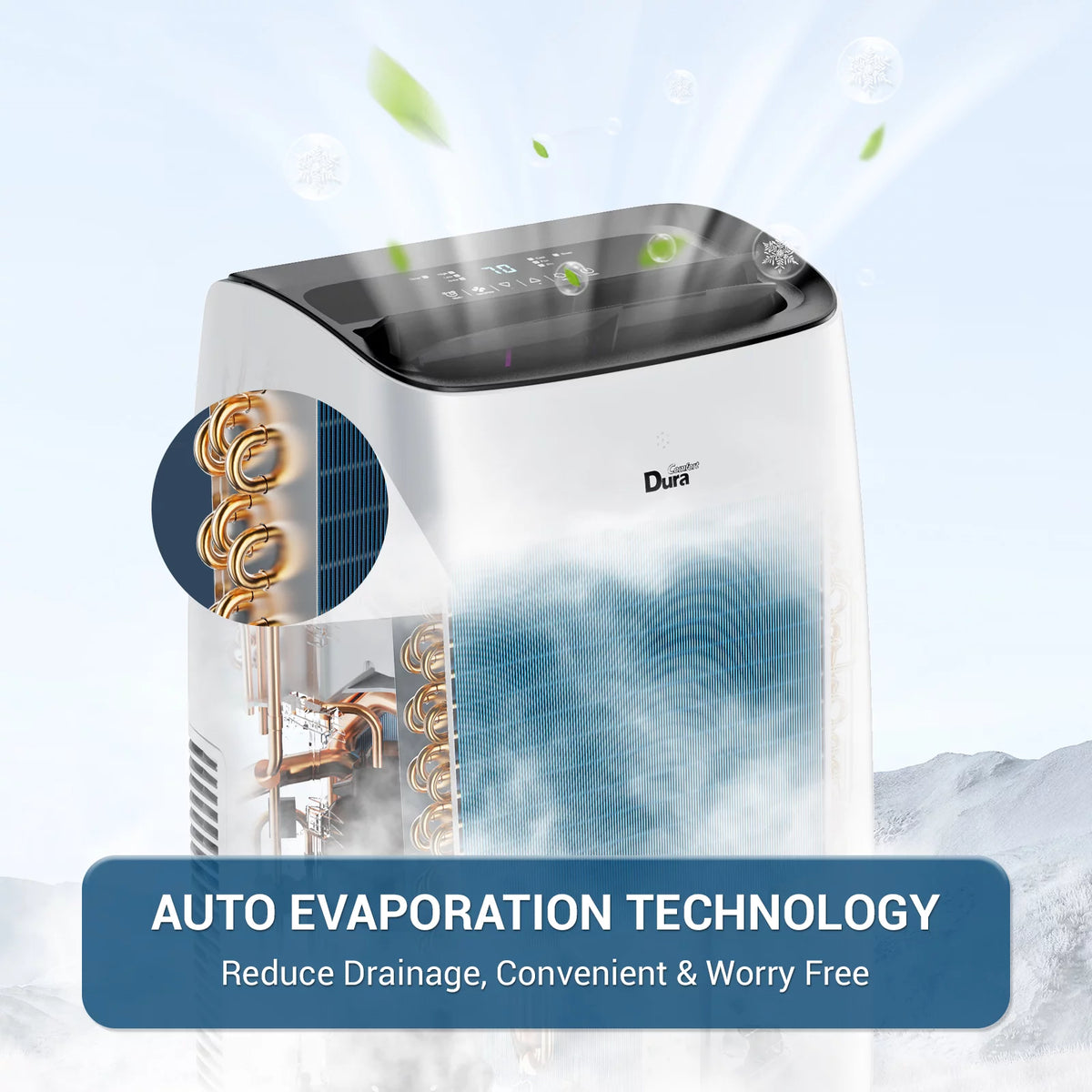 Portable Air Conditioner 10200BTU Dehumidifier Fan Remote Control Y210918