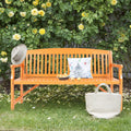 3 Person Wood Outdoor Bench Z2410