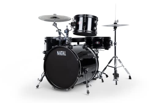 4-Piece Drum Set with Hardware, Cymbals & Throne Y407