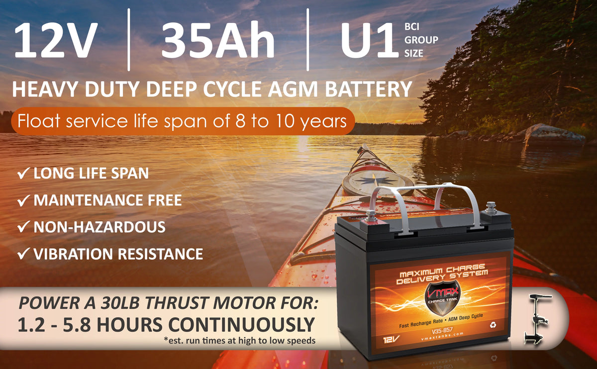 12V 35AH AGM Battery E21570