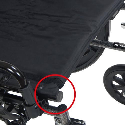 Light Weight Wheelchair with Flip Back Removable Arms, Swing away Footrests F992
