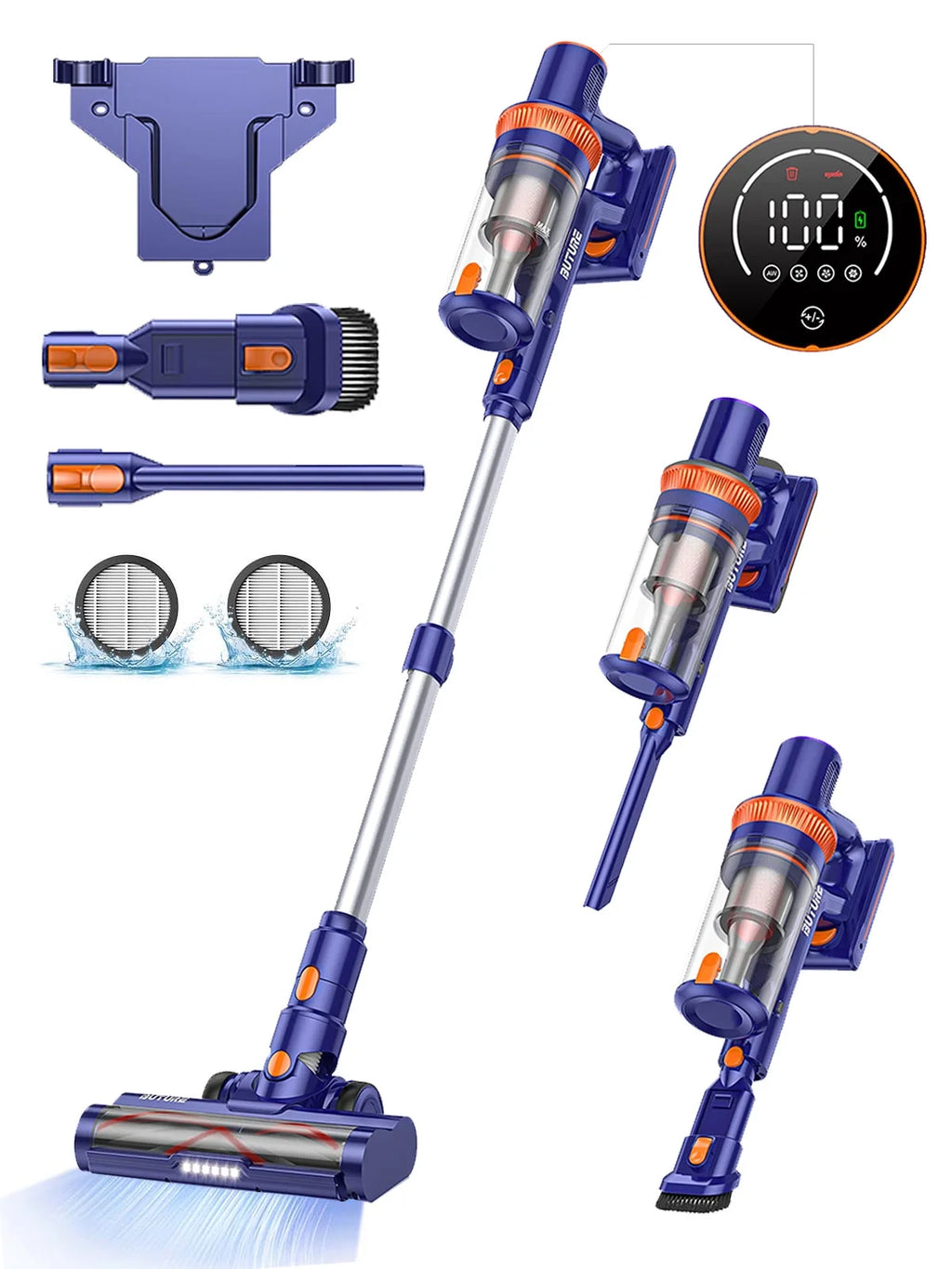 Cordless Stick Vacuum Cleaner Lightweight L673
