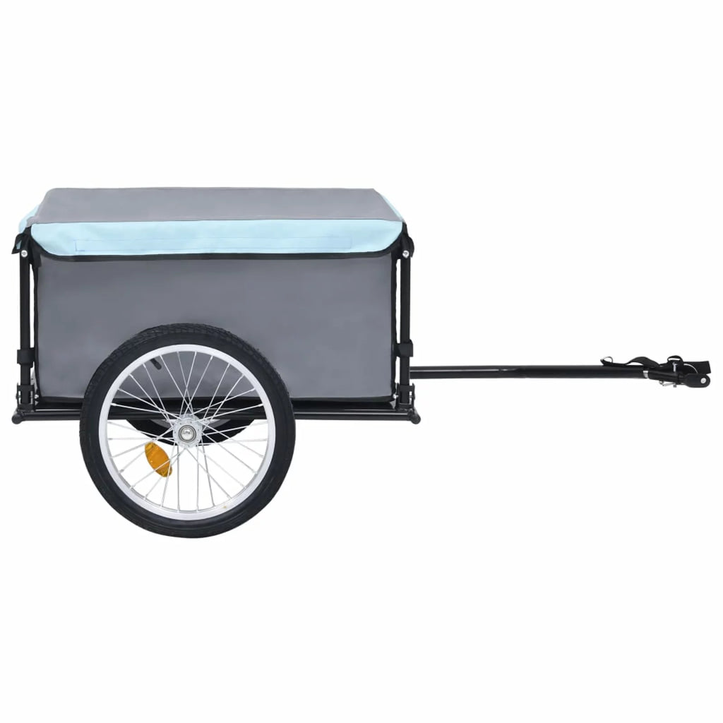 Bike Cargo Trailer with Foldable Drawbar and Removable Cargo Compartment 2 Wheels O260