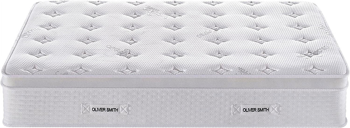 Full Size 12 Inch Memory Foam Spring Hybrid Mattress O424691