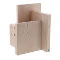 White Beechwood Magnetic Knife Block Y4722