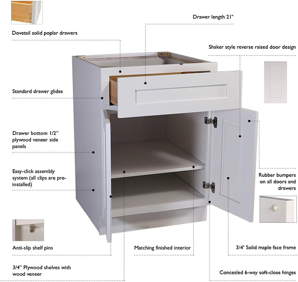 White Wall Kitchen Cabinets J2626