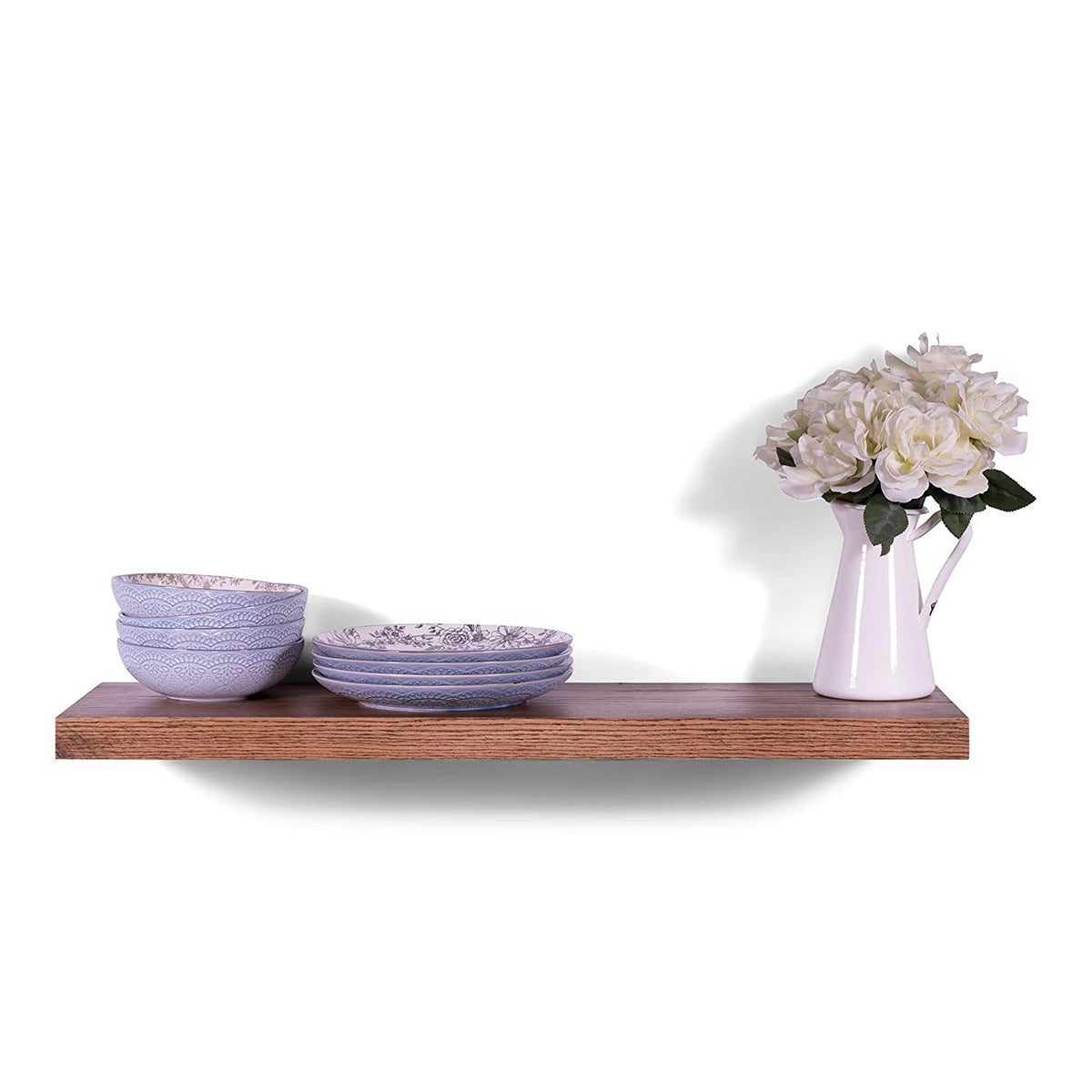 Solid Oak Wood Floating Shelf K719187