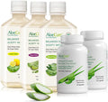 Organic Aloe Vera Juice and Capsules Set W847688