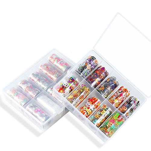 Holiday Nail Art Transfer Foils Stickers Decals W5262