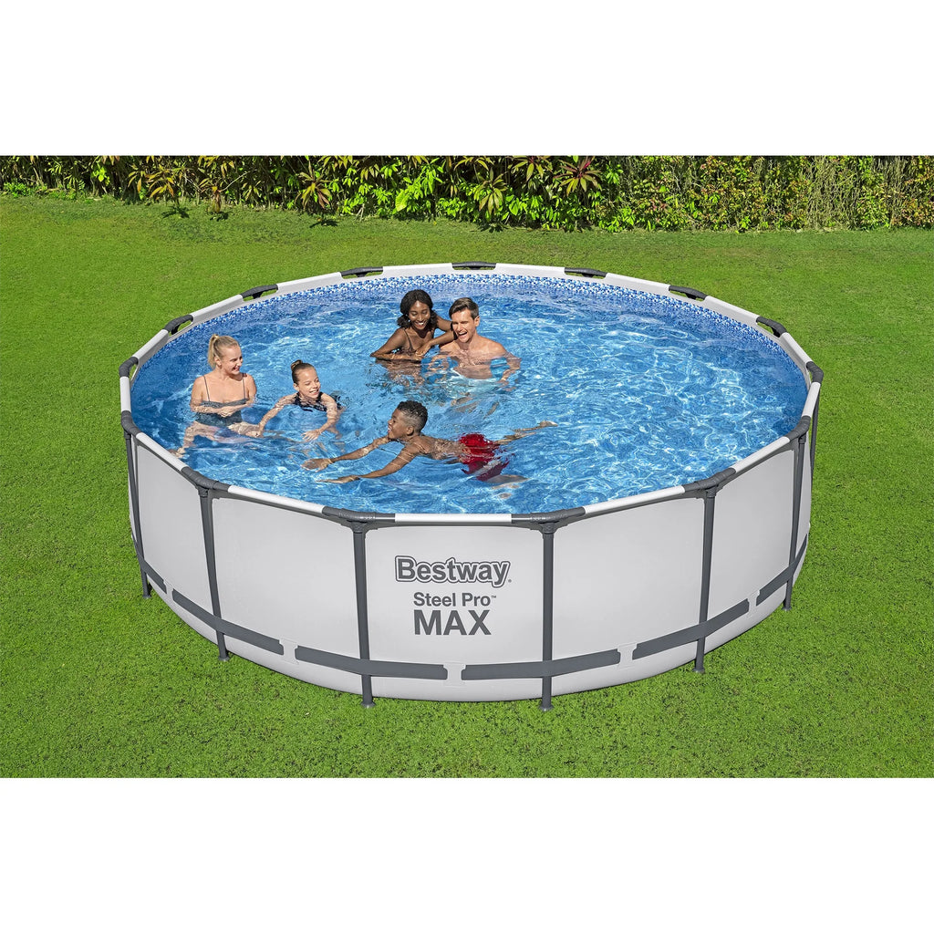 15' x 42 Round Above Ground Swimming Pool Set U6474