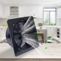 16" 750W Electric Ventilation Exhaust Fan Black N2801