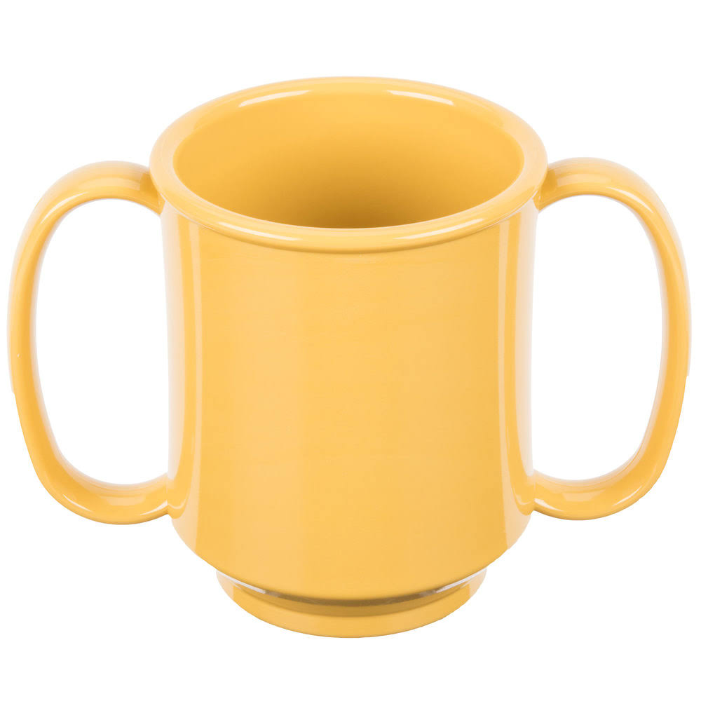 8 oz. Tropical Yellow Tritan Two Handle Mug W900651