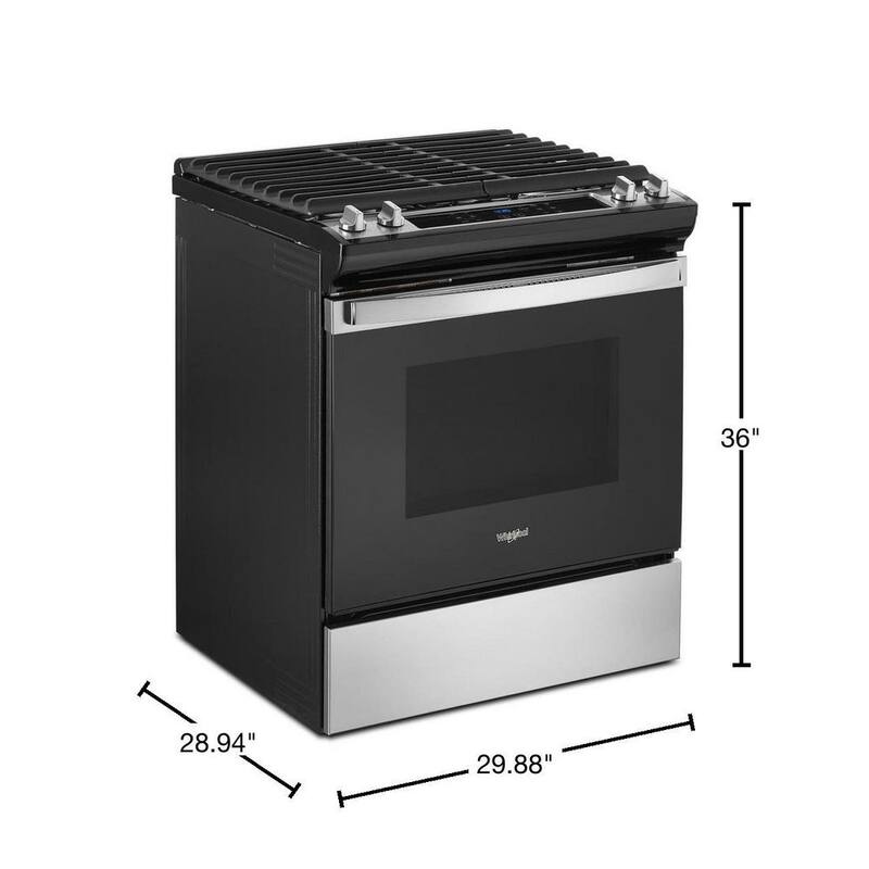 5.0 cu.ft. Gas Range with Self-Cleaning Oven in Stainless Steel R2389