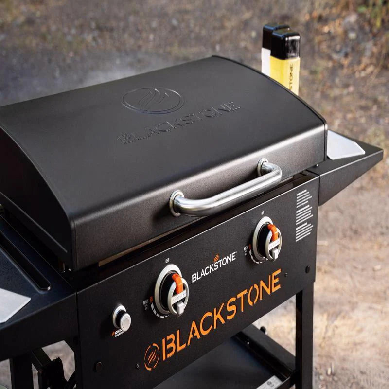 2-Burner Liquid Propane Outdoor Griddle with Hood P3889