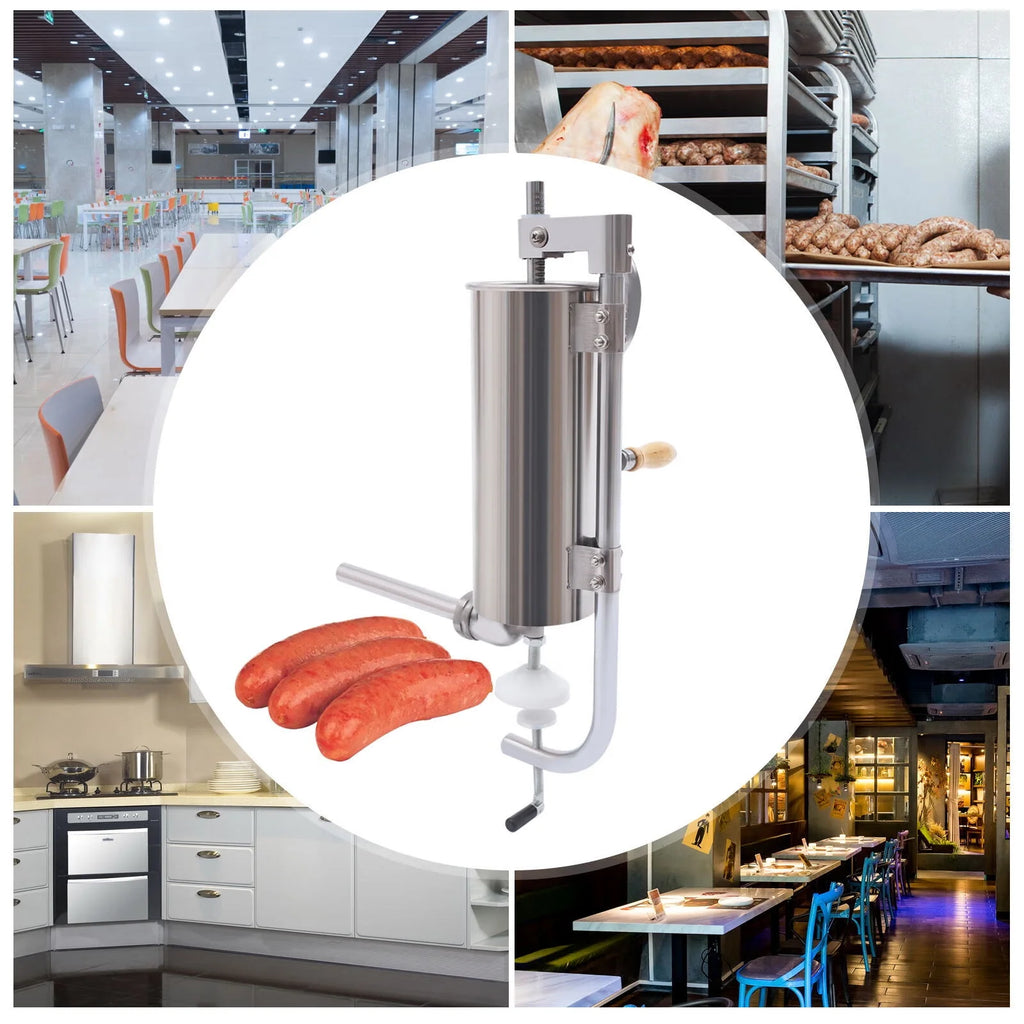 3L Stainless Steel Vertical Sausage Stuffer E139488