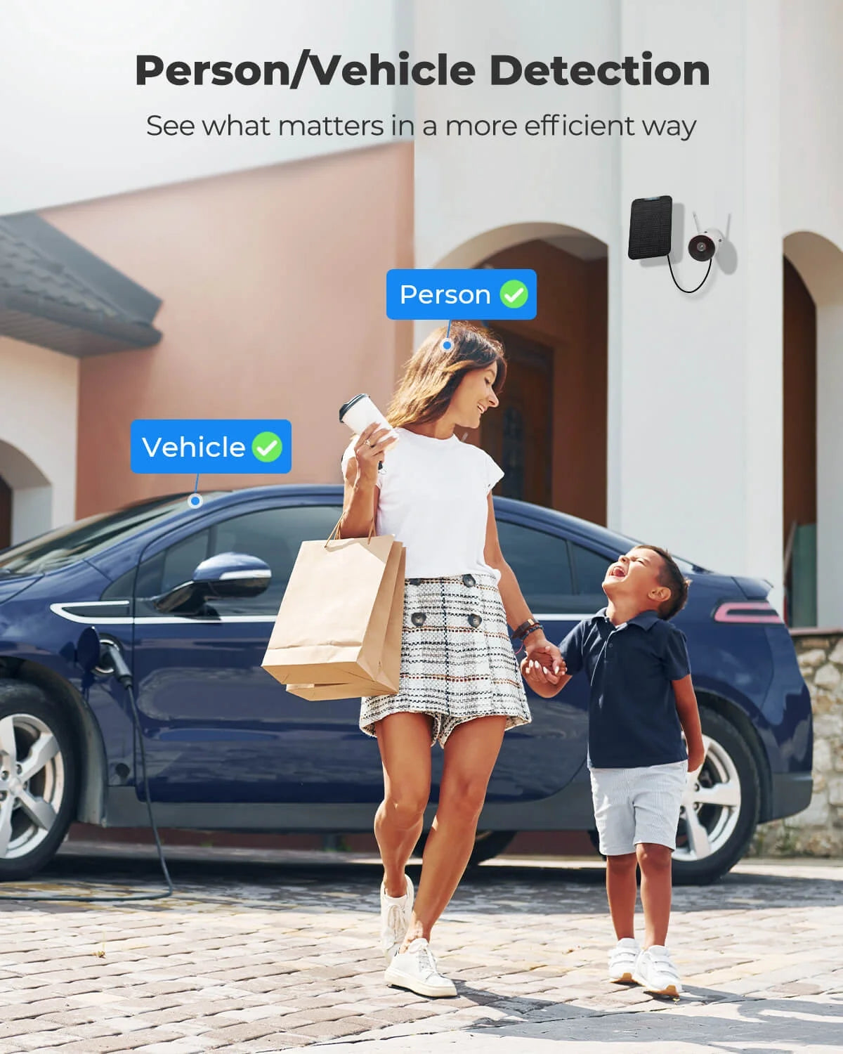 3MP Wireless Battery-Powered Security Camera H20161
