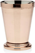 Beaded Mint Julep Cup 4.25" Copper P171