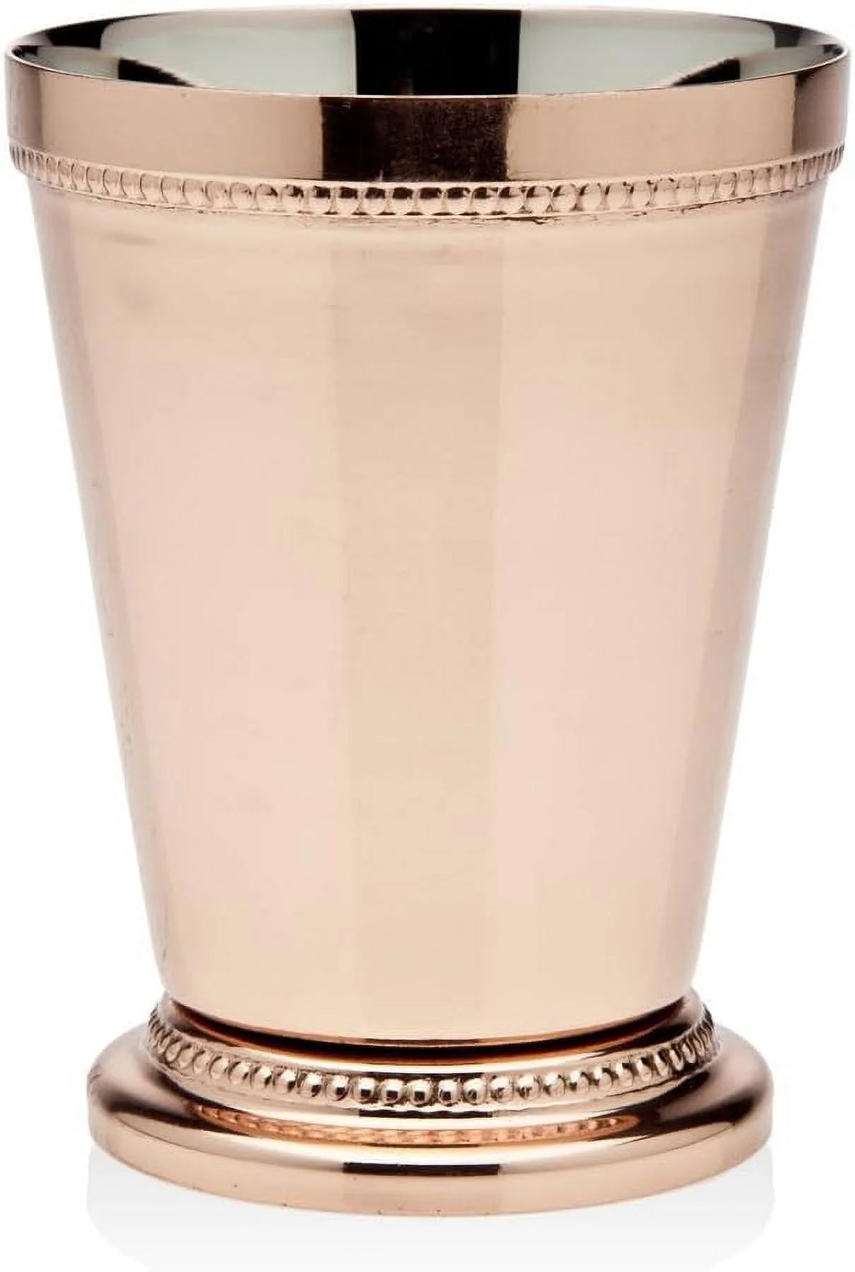 Beaded Mint Julep Cup 4.25" Copper P171