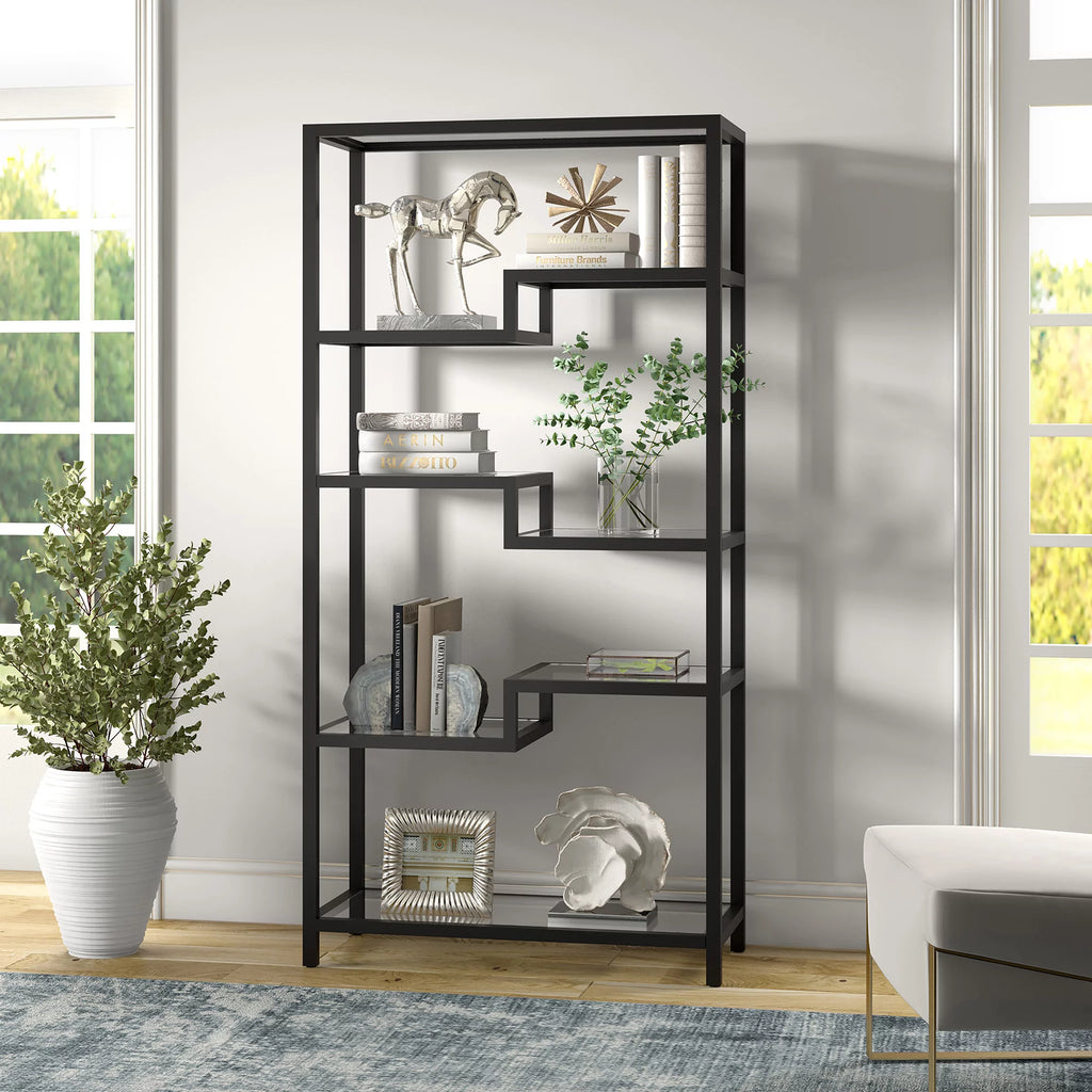Metal 4-Tier Bookcase X81902