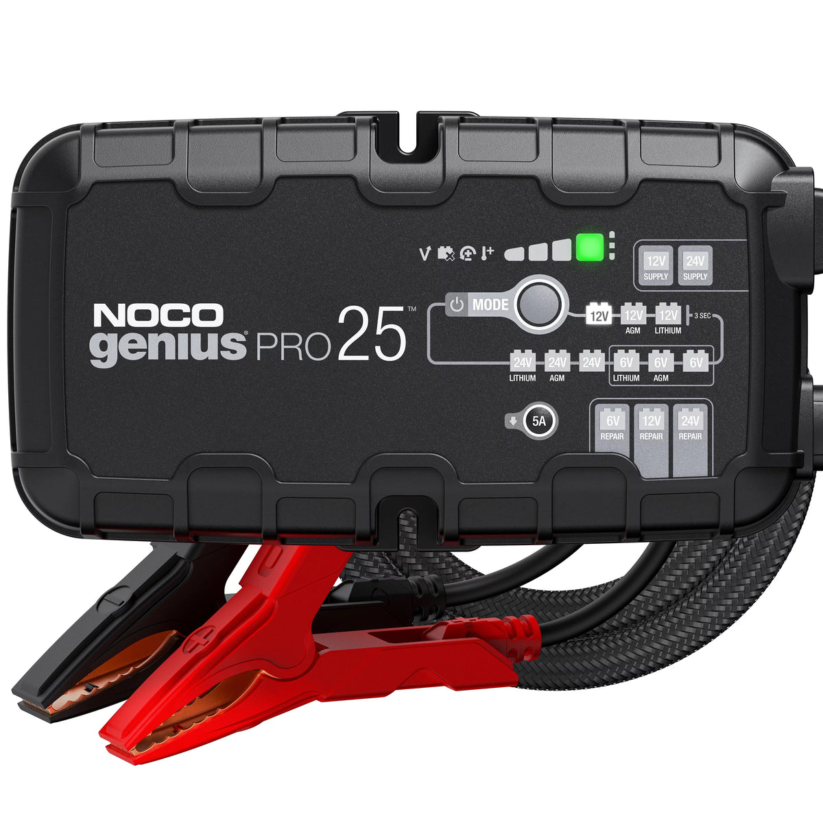 6V/12V/24V Smart Battery Charger and Maintainer P6162