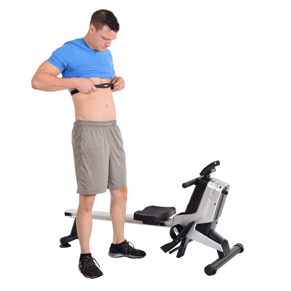 Magnetic Resistance Rower with Heart Rate Monitor N996