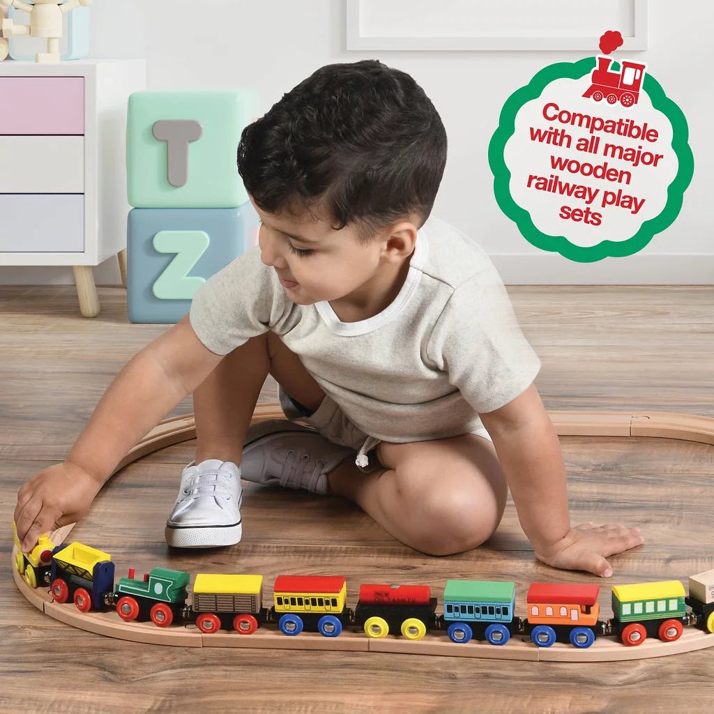 Wooden Magnetic Train Set 12 PCS G9368