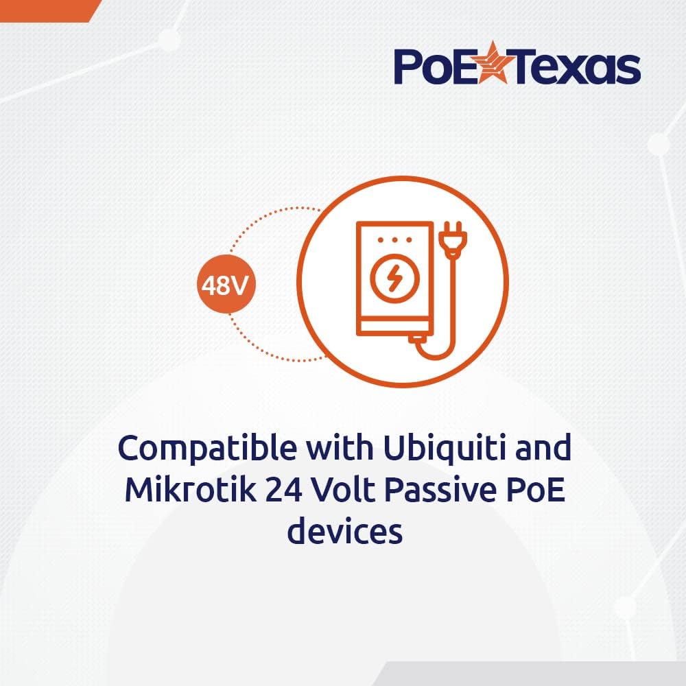 12 Port Gigabit Passive PoE Injector with 24V Power Supply N547546