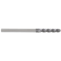 3/4x22 x 2-1/4x22 x 5x22 Ball End Mills 4 Flute Solid Carbide D3757