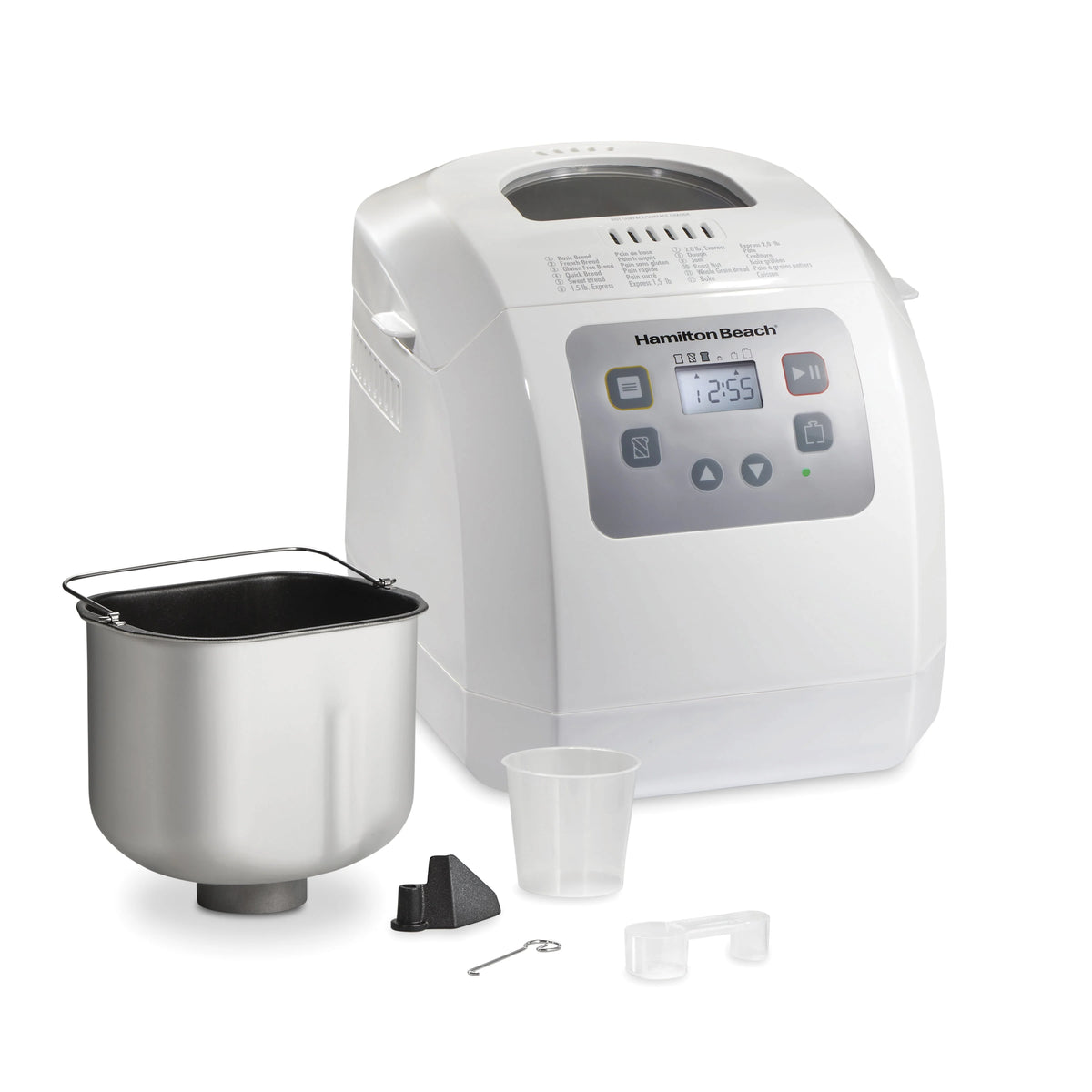 White 2 lb Digital Programmable Bread Maker N877514