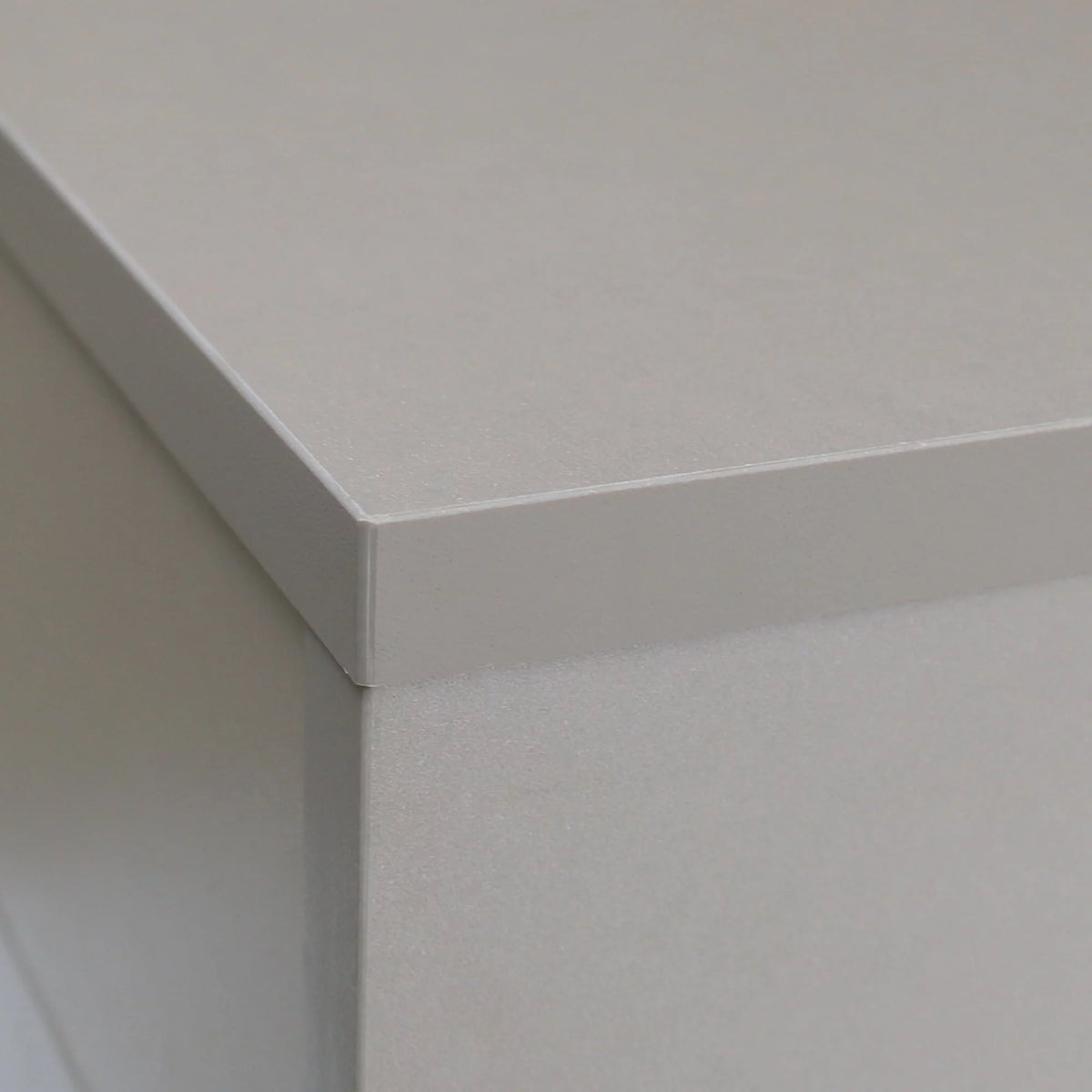 5 Drawer White Gray Rolling Filing Cabinet P425