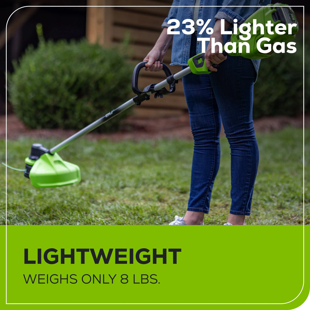 60V 16” Front Mount String Trimmer with 2.5 Ah Battery R782