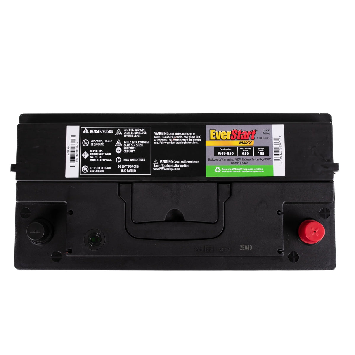 Lead Acid Automotive Battery Group Size H8 12 Volt H3829