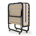 Rollaway Bed with Casters and Memory Foam Mattress S23575