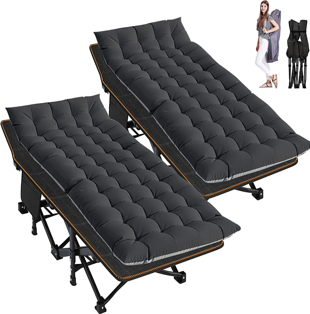 Folding Cot with 3.3 Inch Mattress and Carry Bag G731