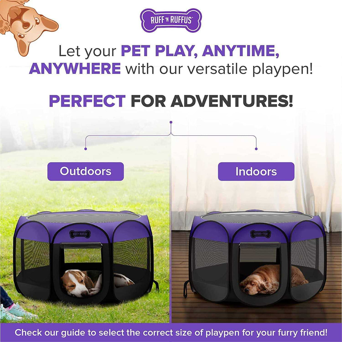 Foldable Pet Playpen R20049