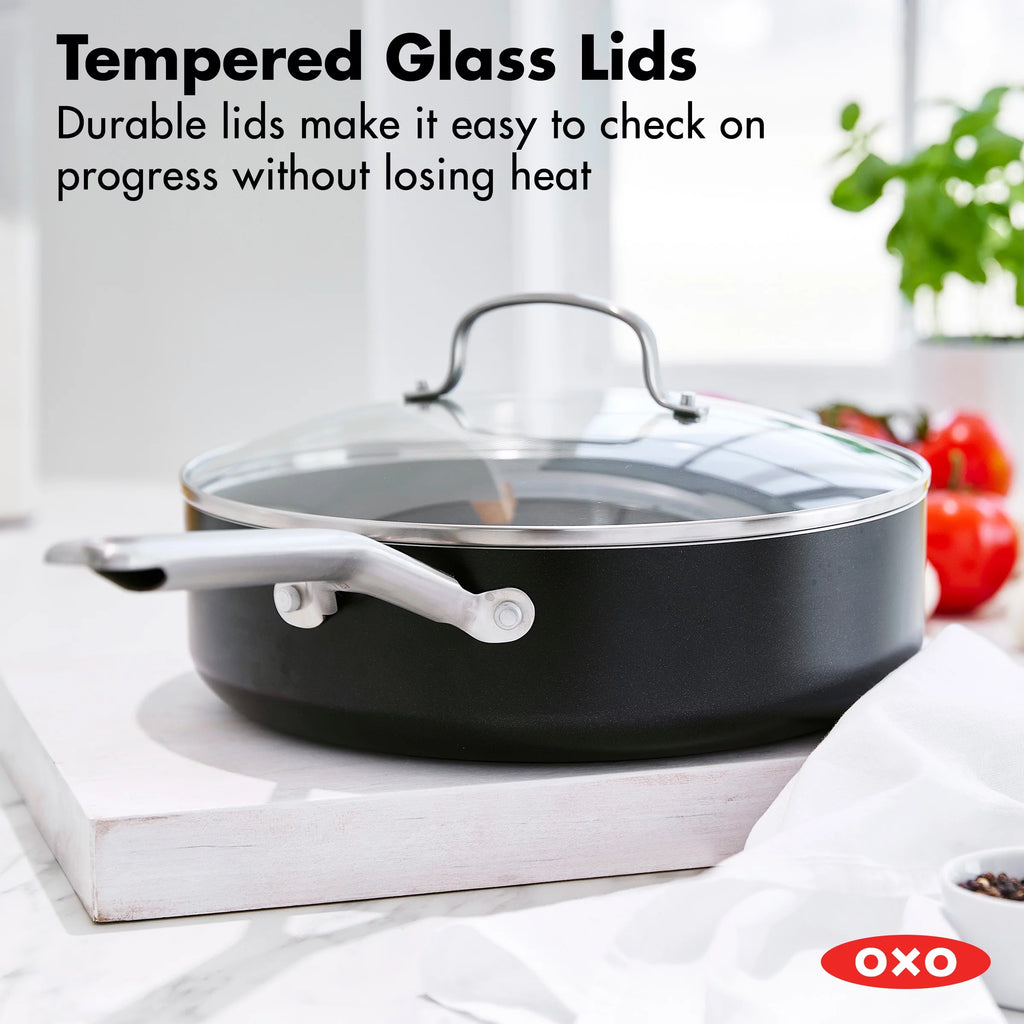 5QT Ceramic Non-Stick Sauté Pan with Lid E330