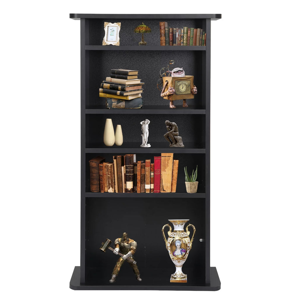 Black Multimedia Storage Cabinet G872341
