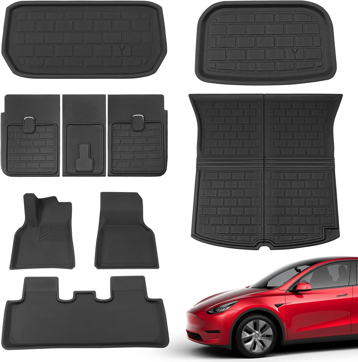 Trunk Mat Cargo Liner Set of 9 Mats S119